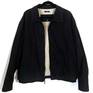 Claiborne Zip Up Bomber Jacket Size XL